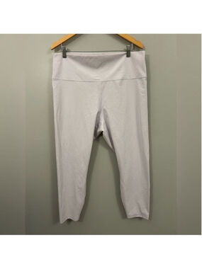 Everlane Perform Ankle Women's Light Pale Purple Leggings XXXL